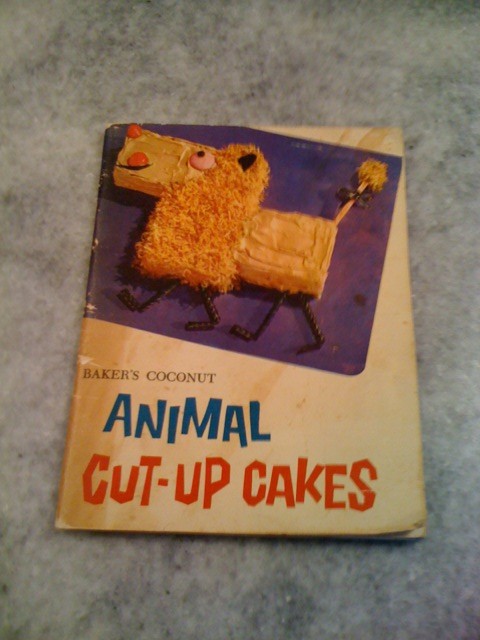 7 Photos of Baker S Coconut Animal Cut Up Cakes 1959