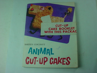 Bakers Animal Cut Up Cakes Book