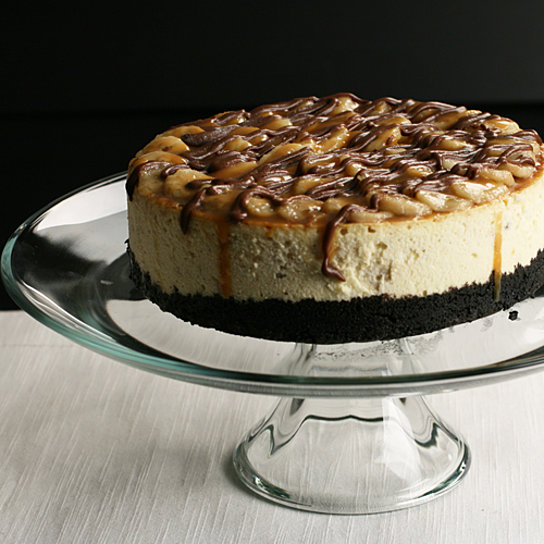 Bananas Foster Cheesecake