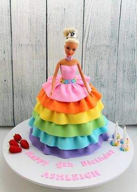 Barbie Birthday Cake