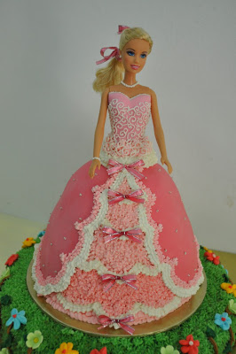 Barbie Birthday Cake