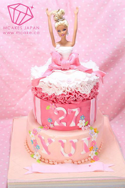 Barbie Birthday Cake