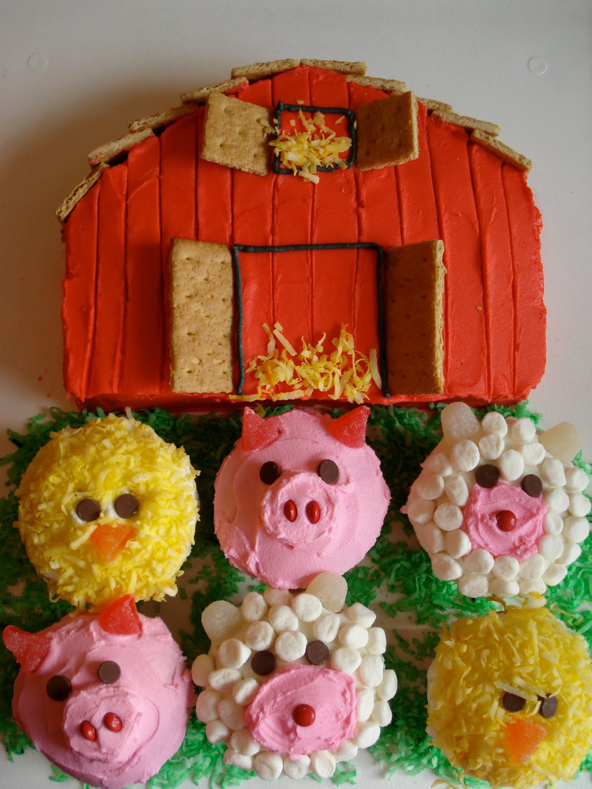 Barn Birthday Cake