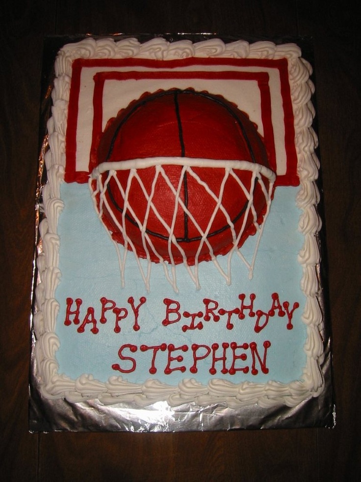 6 Photos of Pink Basketball Cakes