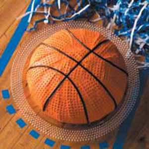 Basketball Cake Recipe