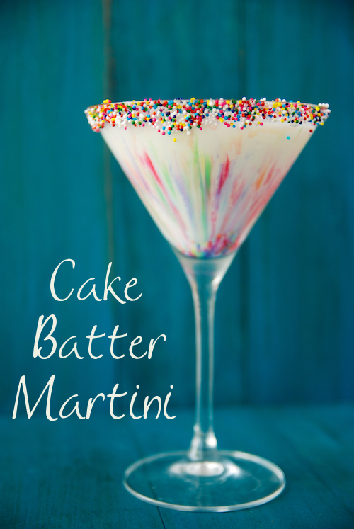 Birthday Cake Batter Martini