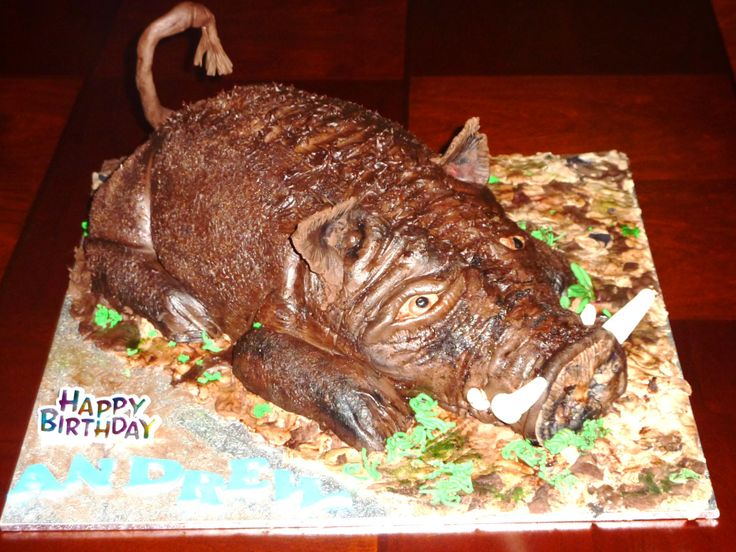 Birthday Cake Wild Boar