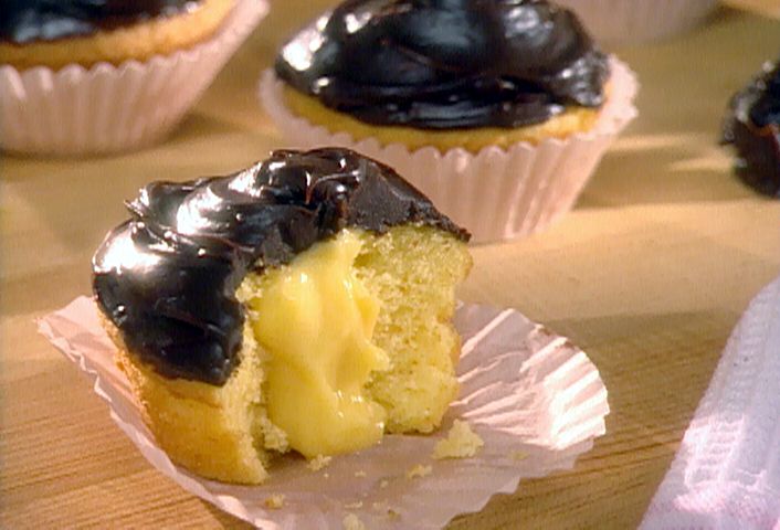 5 Photos of Boston Cream Cupcakes Sandra Lee