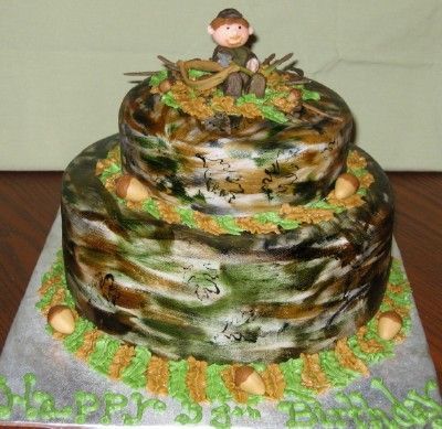 Bow Hunting Birthday Cake