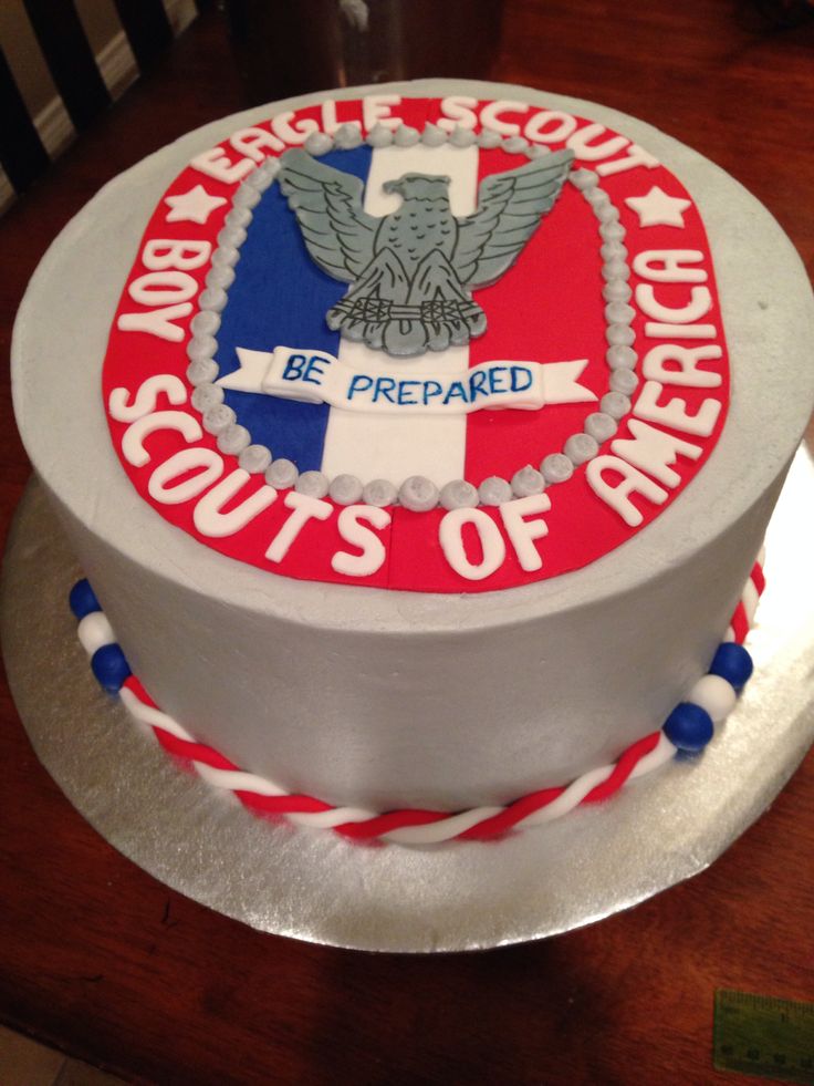 Boy Scout Eagle Cake