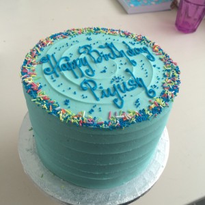 Boys Buttercream Birthday Cakes