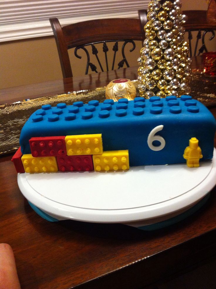 Boys LEGO Birthday Cake Ideas