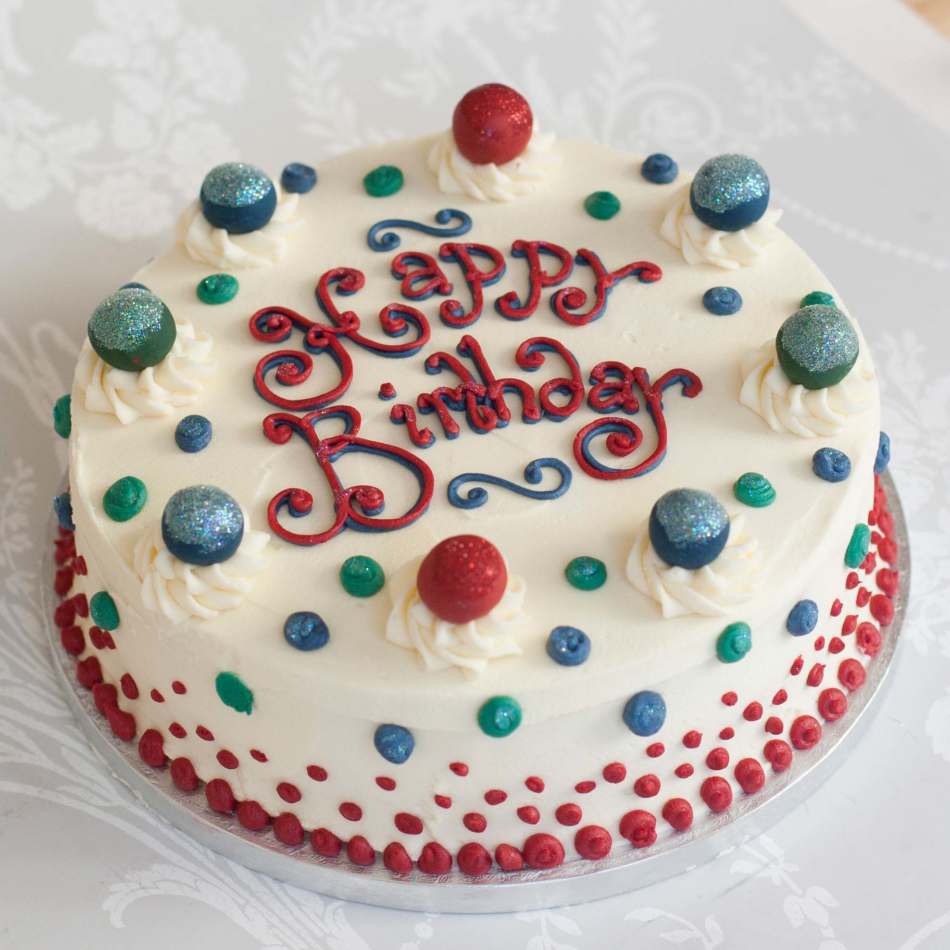 Buttercream Birthday Cake