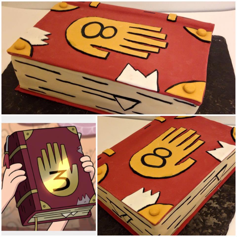 Cake Gravity Falls Journal