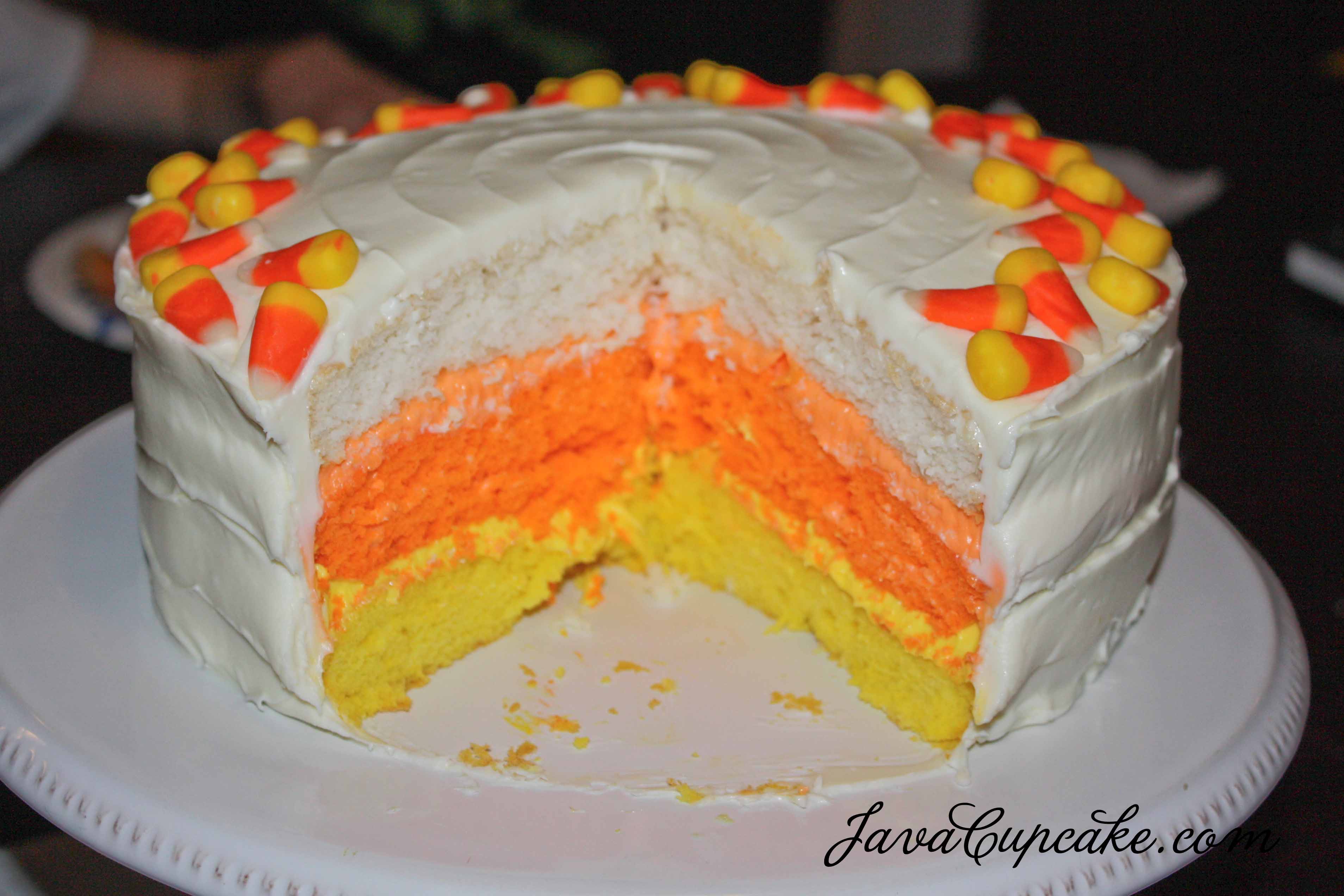 Candy Corn Cake