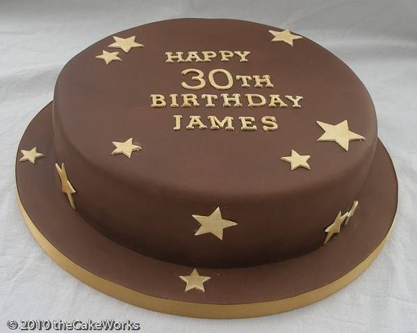 Chocolate Birthday Cake Ideas for Men