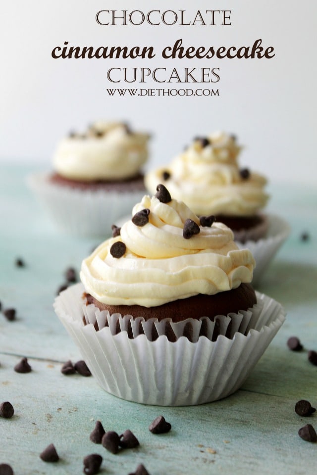 Chocolate Cheesecake Cupcakes Recipe