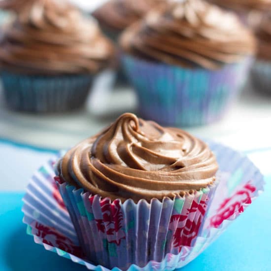 Chocolate Cupcakes with Cream Cheese Frosting