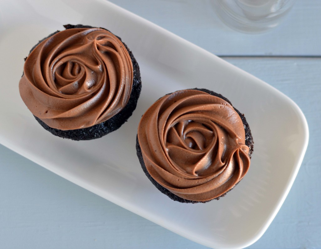 Chocolate Cupcakes with Cream Cheese Frosting