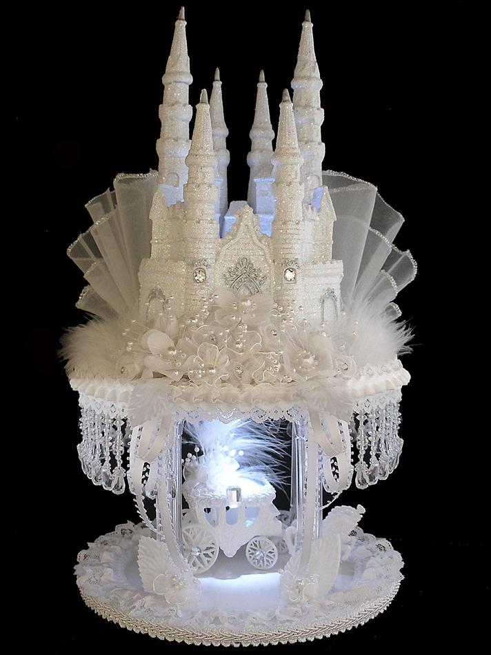 Cinderella Castle Wedding Cake Toppers