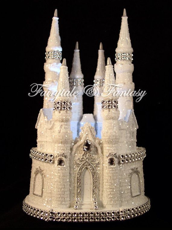 Cinderella Castle Wedding Cake Toppers