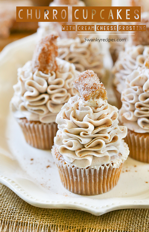 Cinnamon Churro Cupcake Recipe