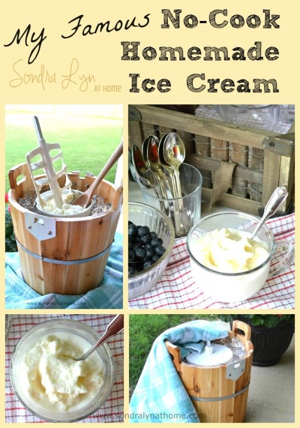 Cook Homemade Ice Cream