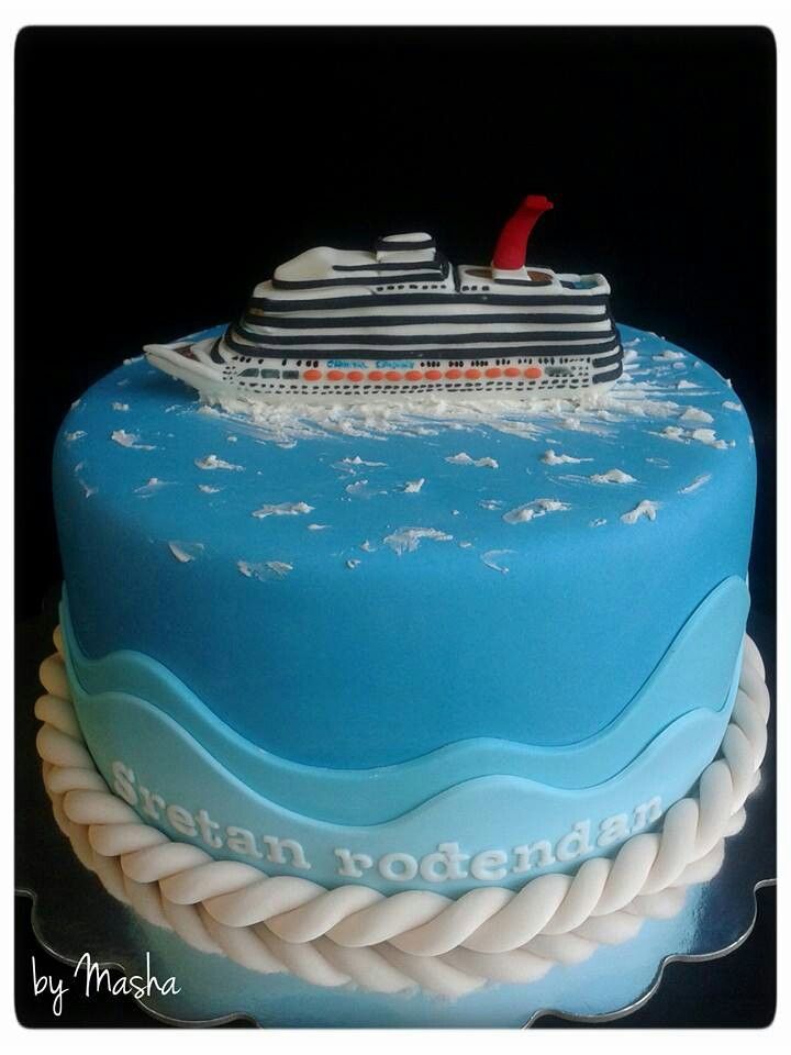 Cruise Ship Birthday Cake