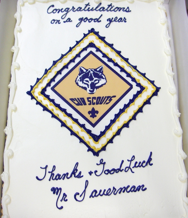 Cub Scout Cake