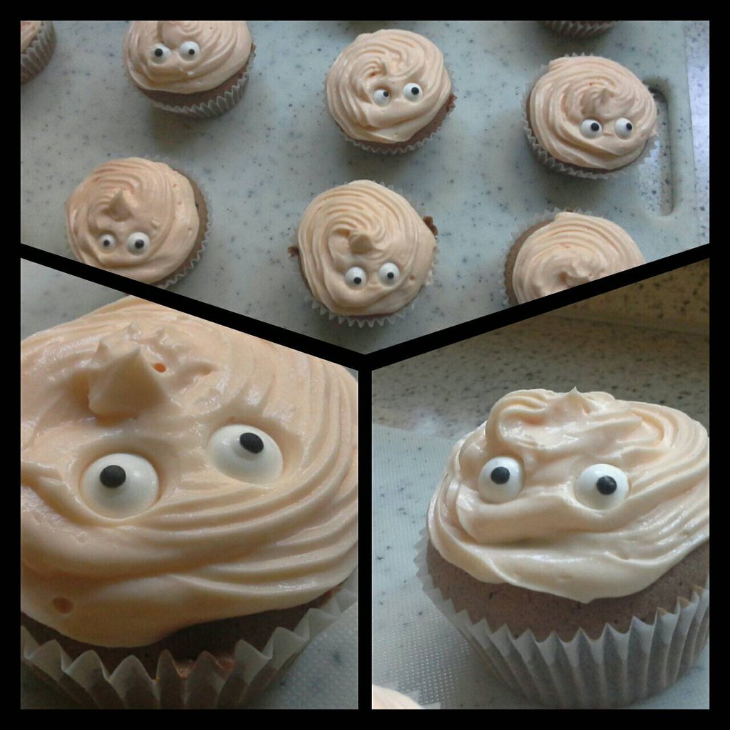 Cupcake with Eyes