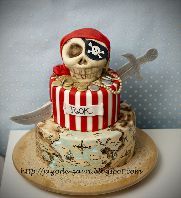 Cute Pirate Cake