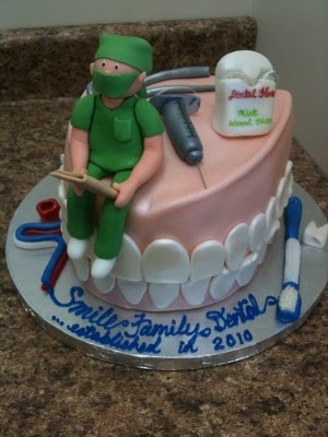 Dental Birthday Cake