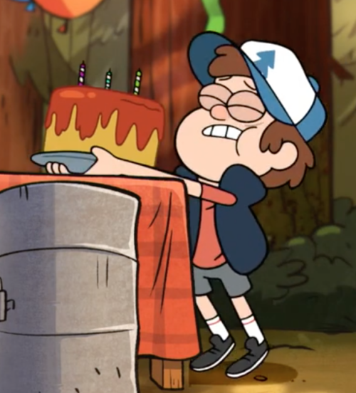 Dipper Gravity Falls Birthday Cake