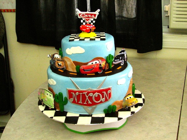 Disney Cars Birthday Cake