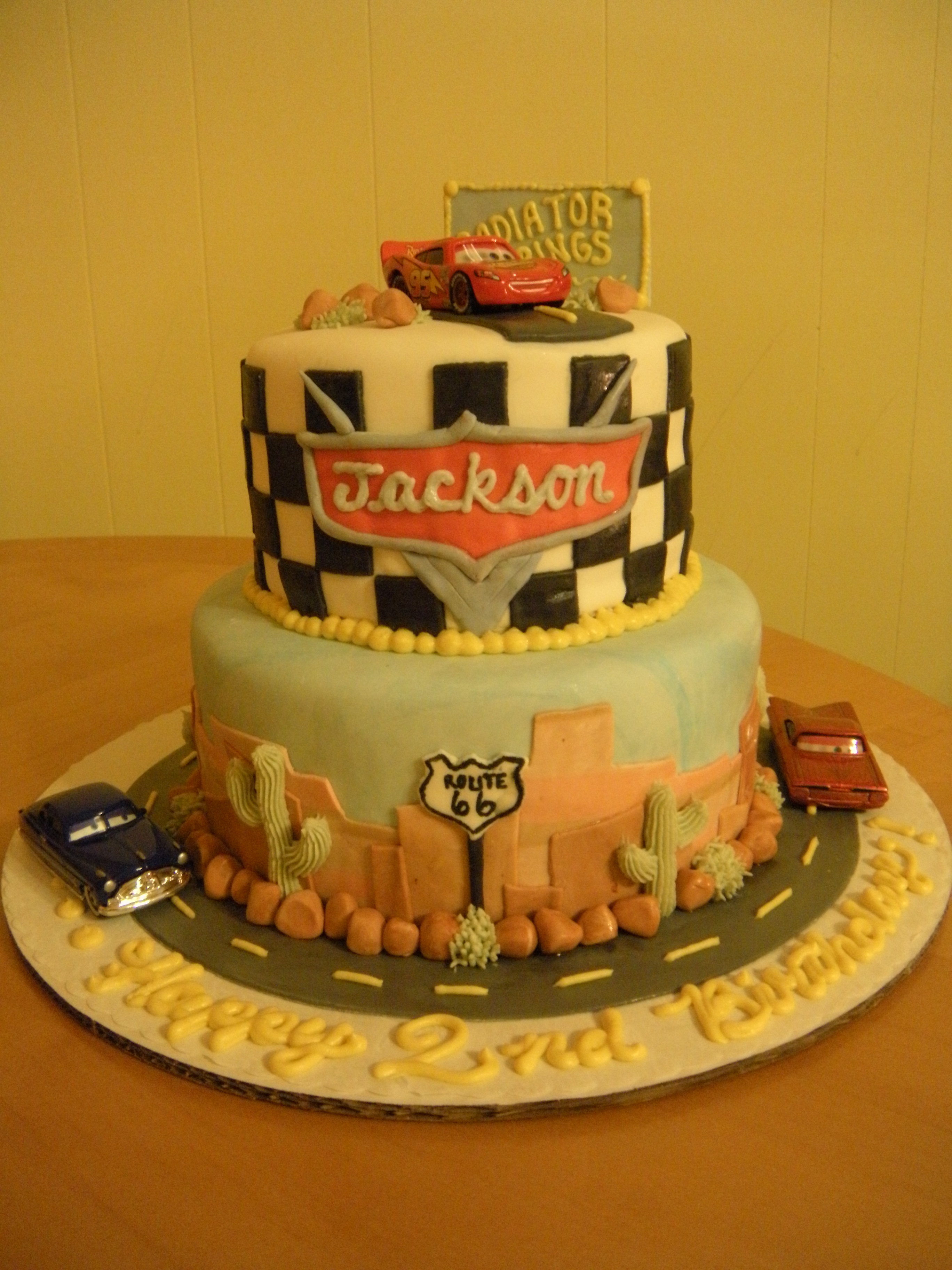 Disney Cars Cake