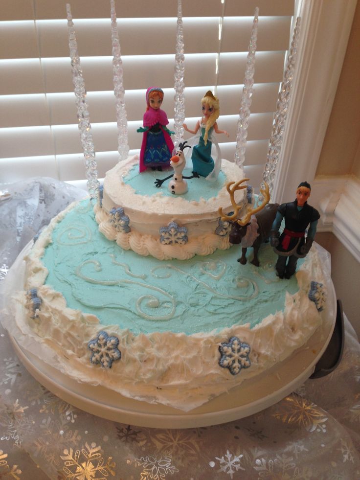 Disney Frozen Birthday Cake