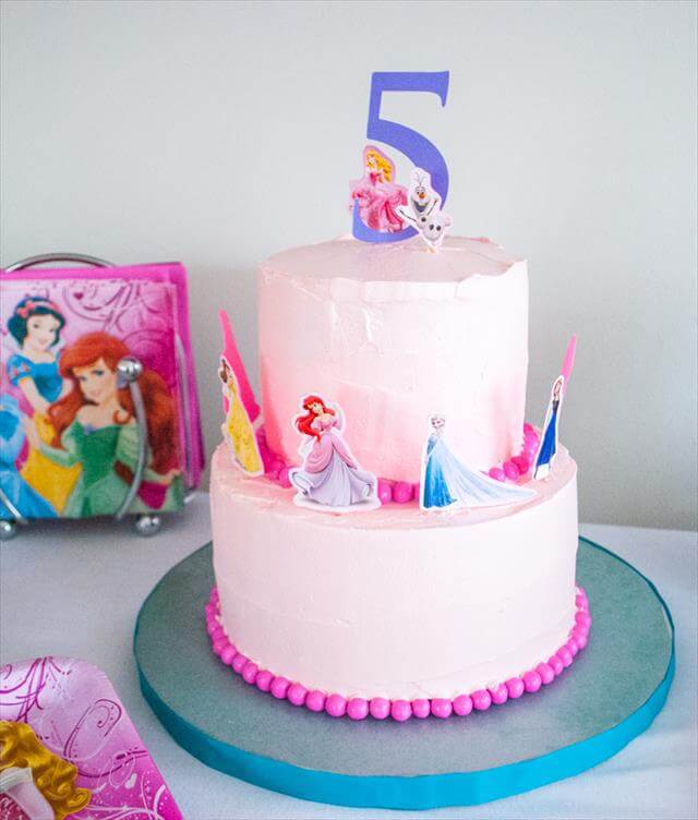 Disney Princess Birthday Cakes