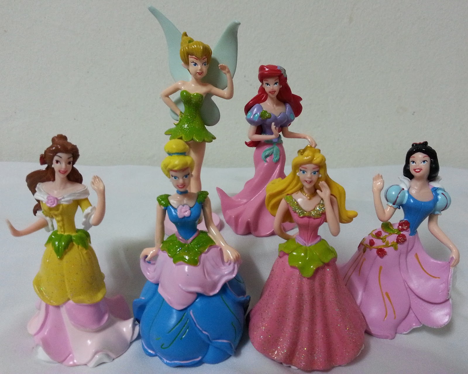 Disney Princess Cake Toppers Figurines