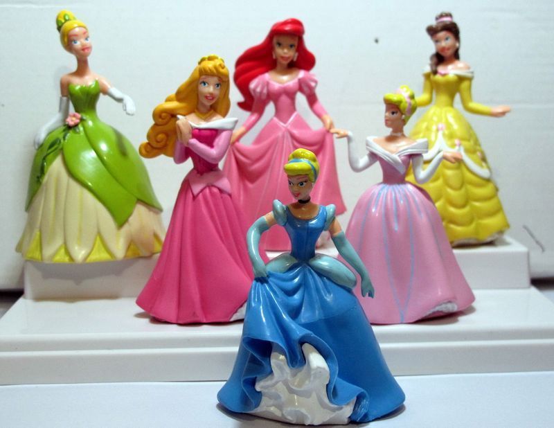 8 Photos of Disney Princess Figurines For Cakes