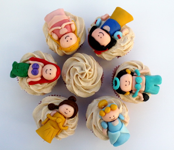 Disney Princess Cupcake Cake Ideas