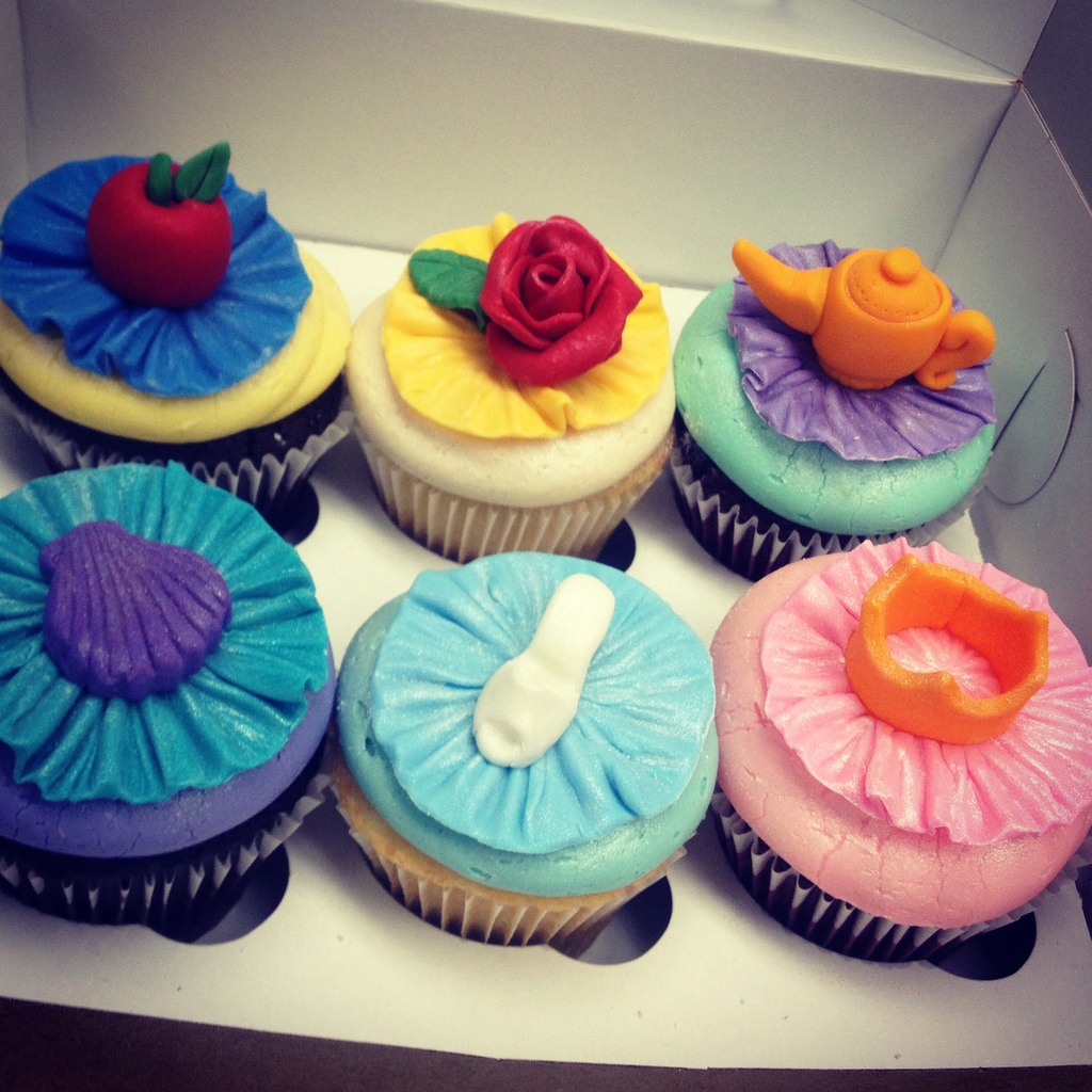 Disney Princess Cupcakes