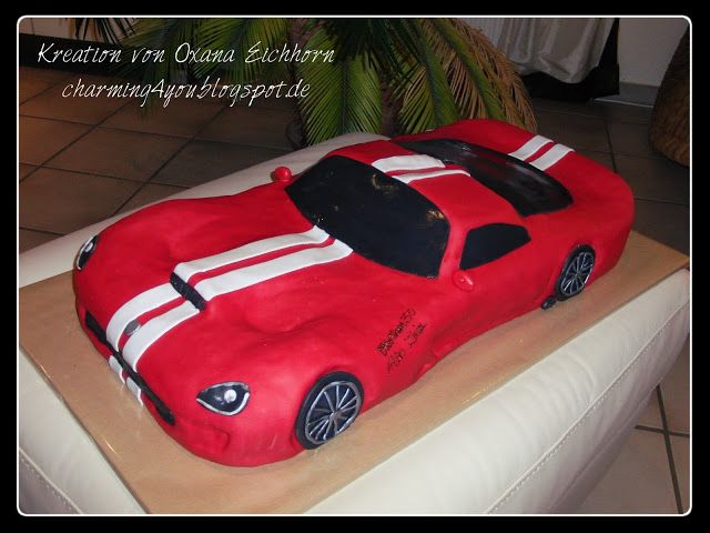 Dodge Viper Cake