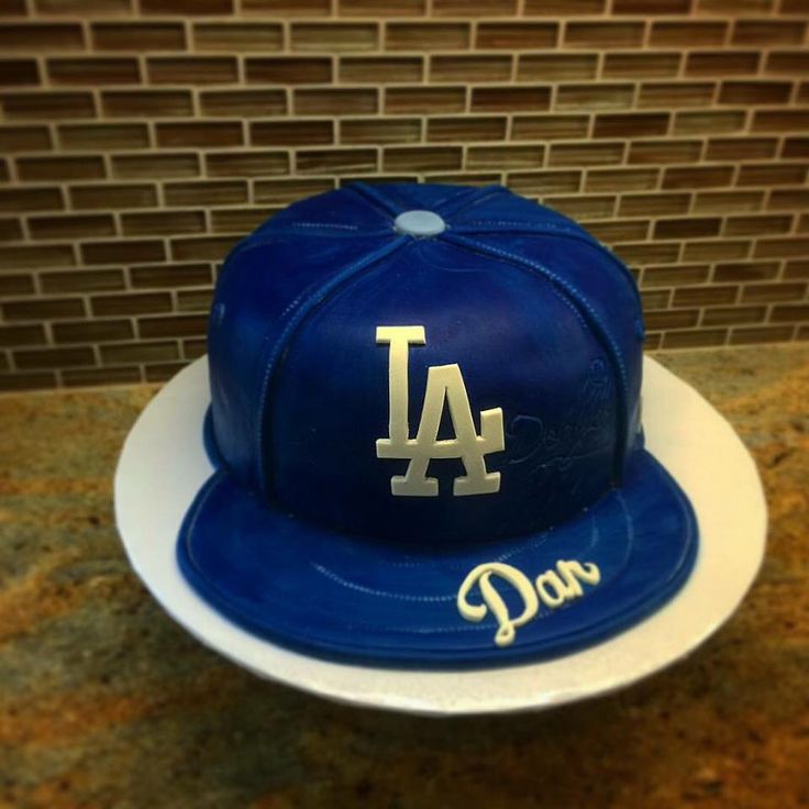 Dodgers Birthday Cake