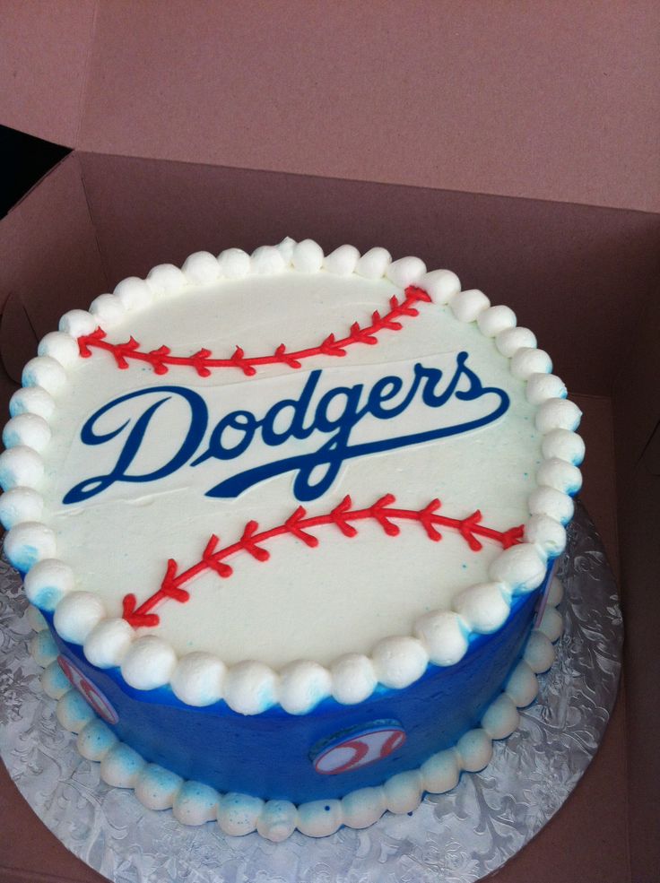 Dodgers Cake