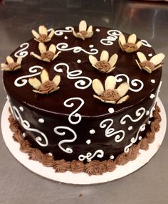 Double Layer Chocolate Cake