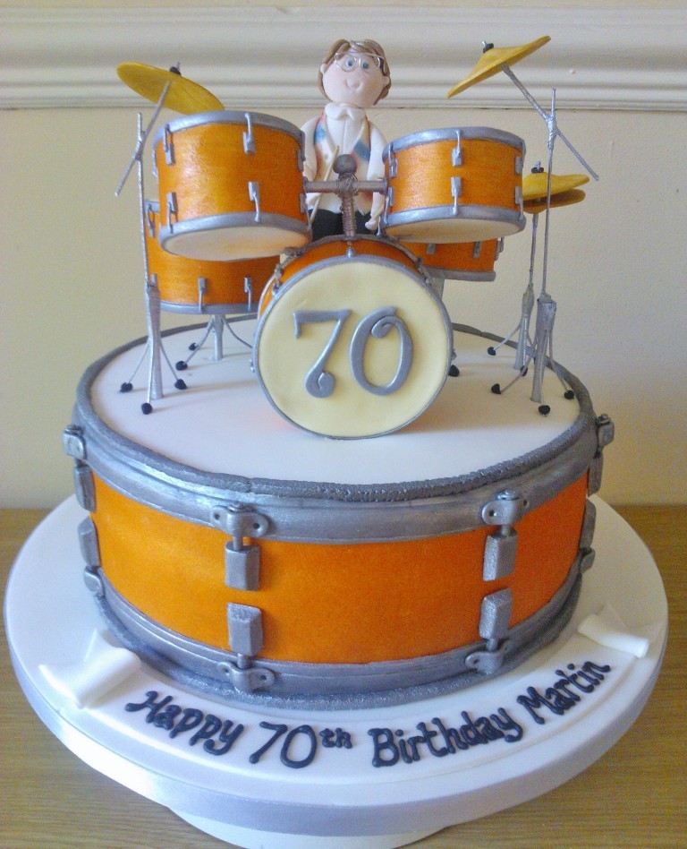 Drum Birthday Cake