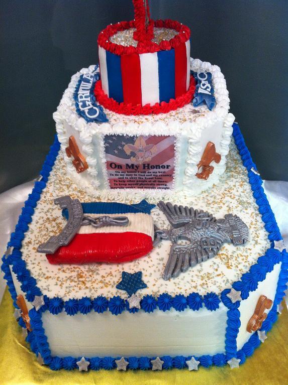 Eagle Scout Cakes Designs