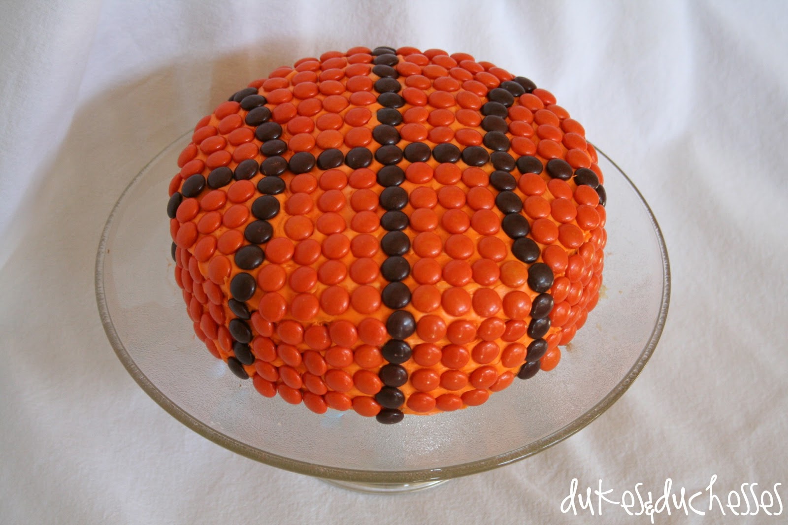 Easy Basketball Cake