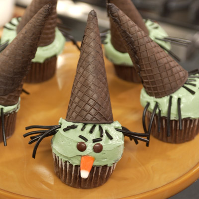 Easy Halloween Cupcakes Decorating Ideas Witch