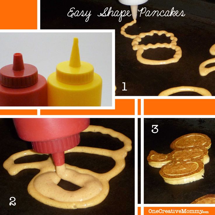 Easy Pancake Shapes